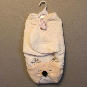 3-6 month Reindeer Swaddle